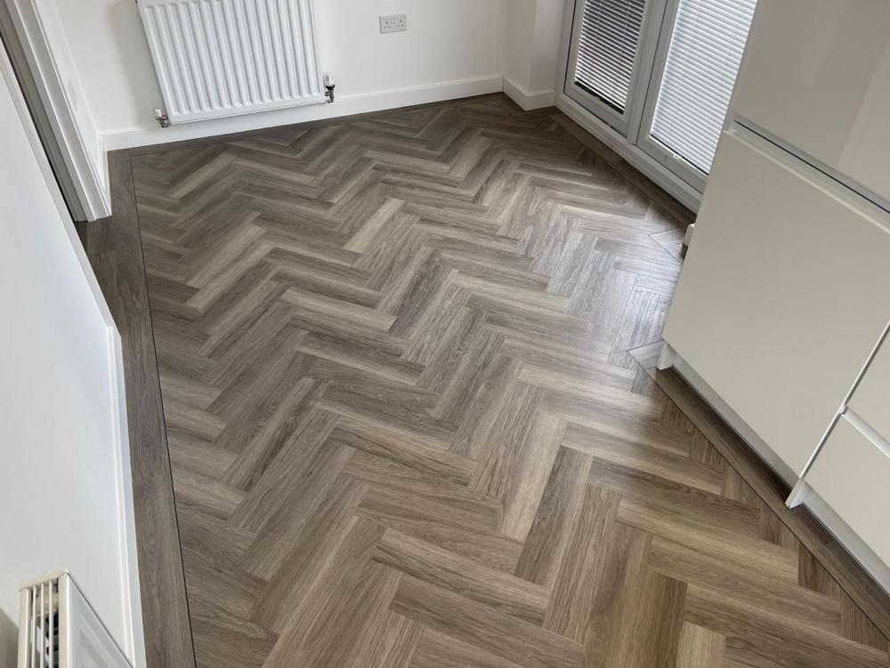 Amtico Spacia Nordic oak 4x18 parquet effect  Gallery Main Photo