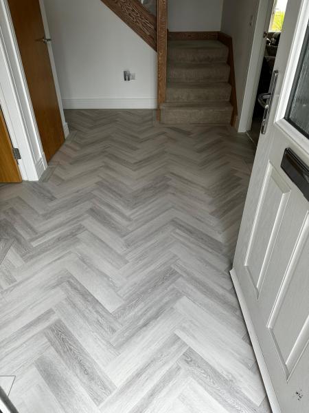 Amtico Spacia Iced Oak 4x18 parquet Gallery Main Photo