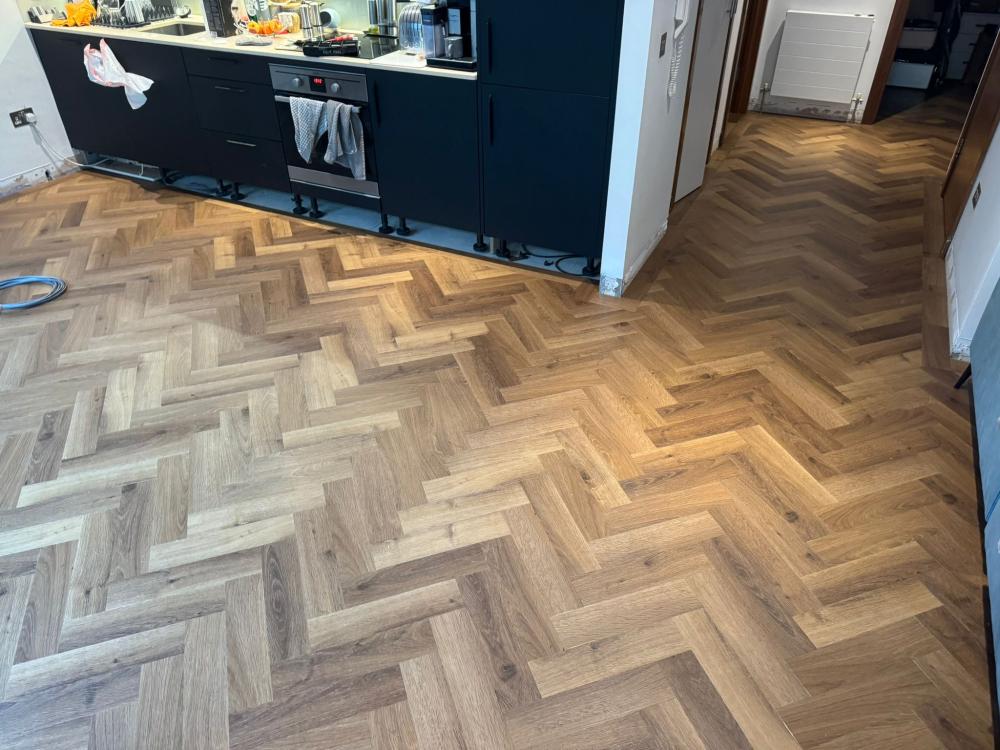 Invictus Highland Oak Chocolate parquet effect Gallery Main Photo