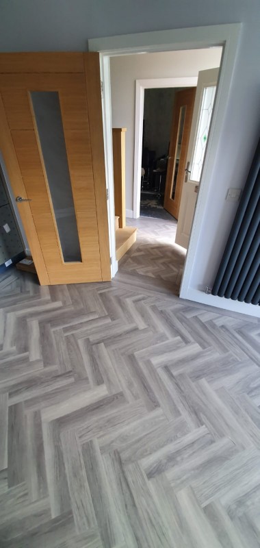 Amtico Spacia Nordic oak 4x18 Herringbone Gallery Main Photo